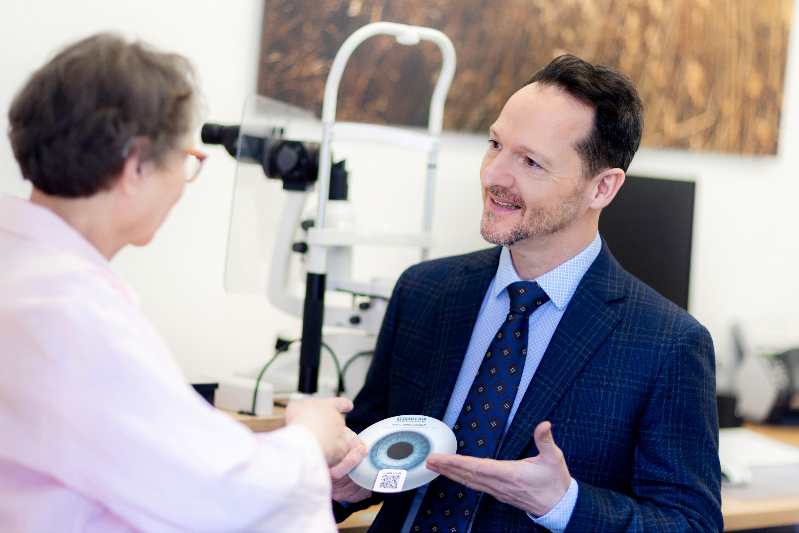 Erste Zeichen des Grauen Stars